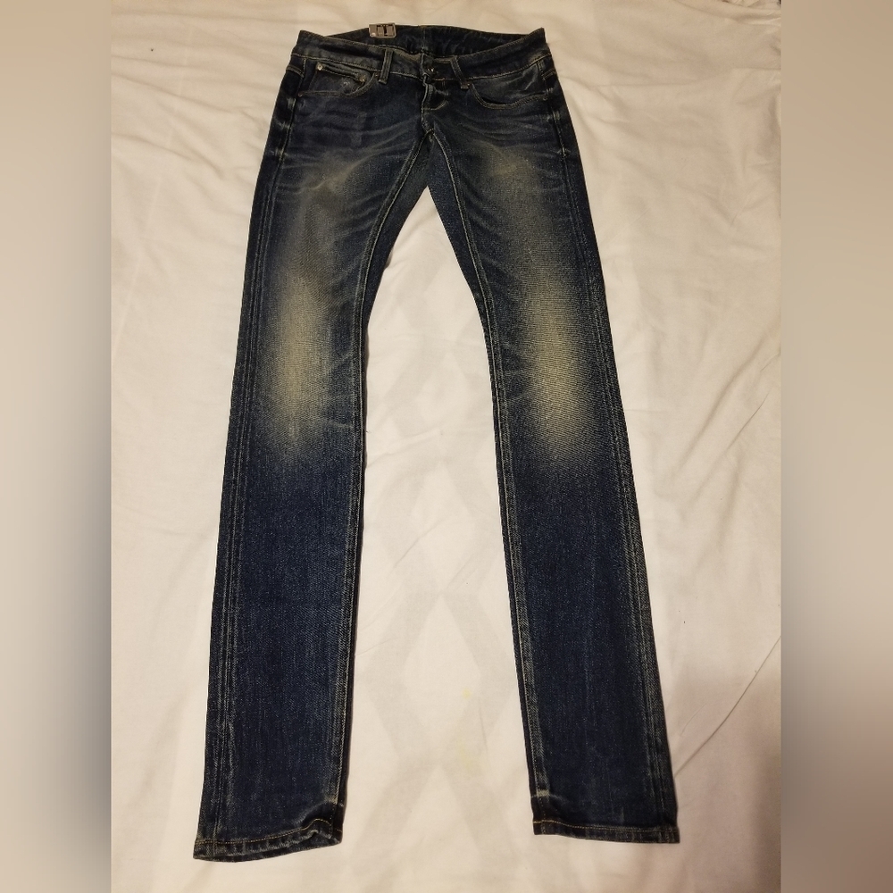 NWT G Star Raw Jeans Súper Skinny Jeans Women's Size 26 Color Blue